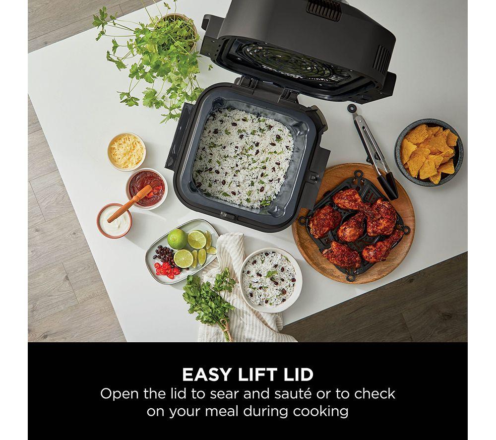 NINJA Speedi 12-in-1 ON500UK Multi-cooker & Air Fryer - Black & Stainless Steel image number 6 of 15