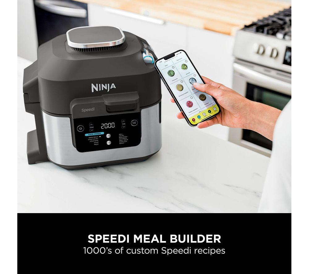 NINJA Speedi 12-in-1 ON500UK Multi-cooker & Air Fryer - Black & Stainless Steel image number 8 of 15