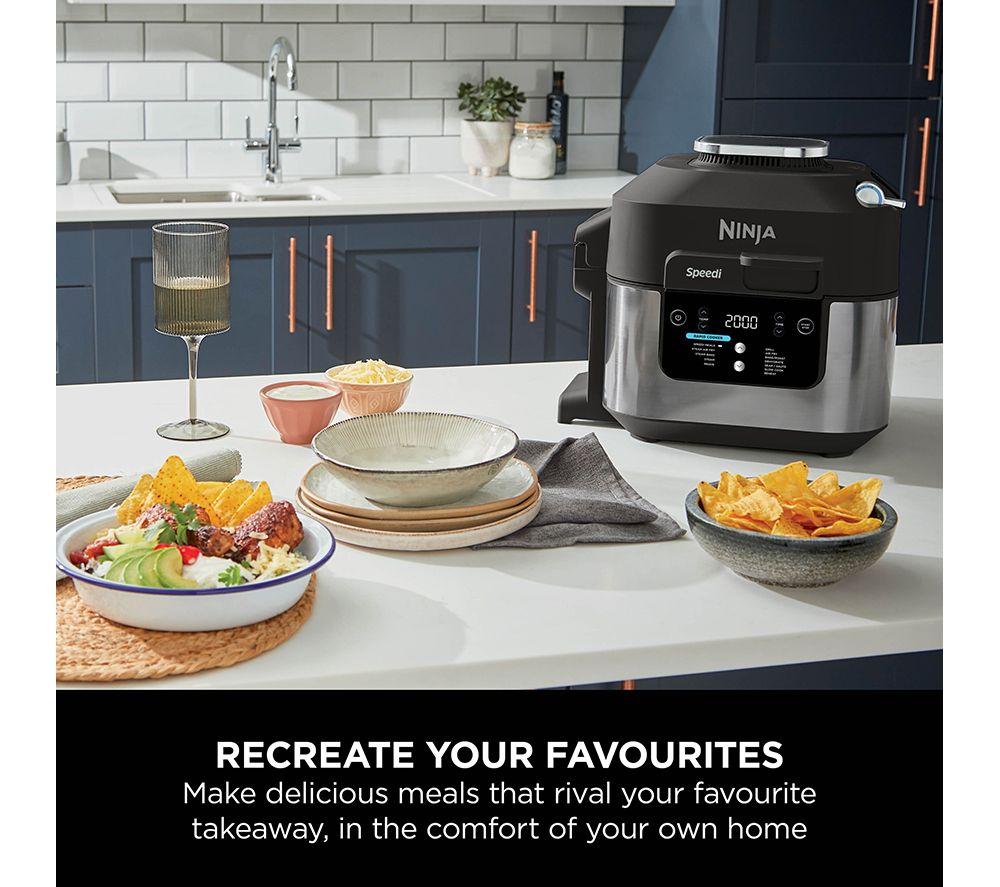 NINJA Speedi 12-in-1 ON500UK Multi-cooker & Air Fryer - Black & Stainless Steel image number 9 of 15