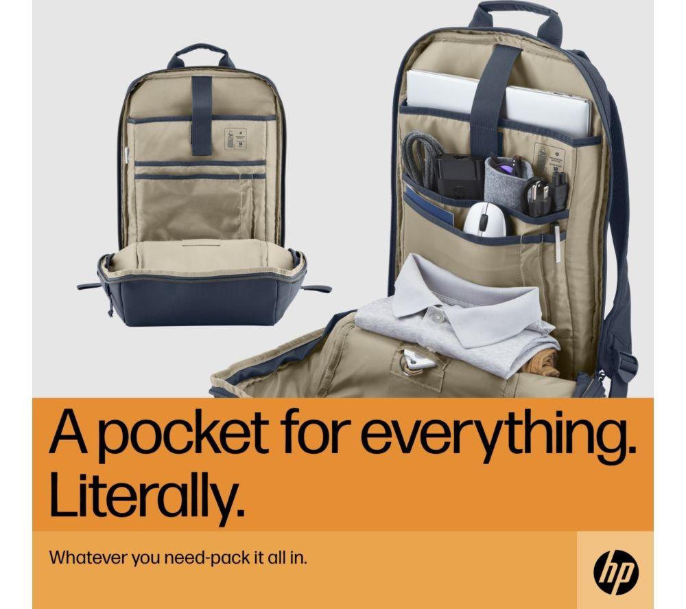 HP Travel 15.6" Laptop Backpack - Iron Grey image number 10 of 10