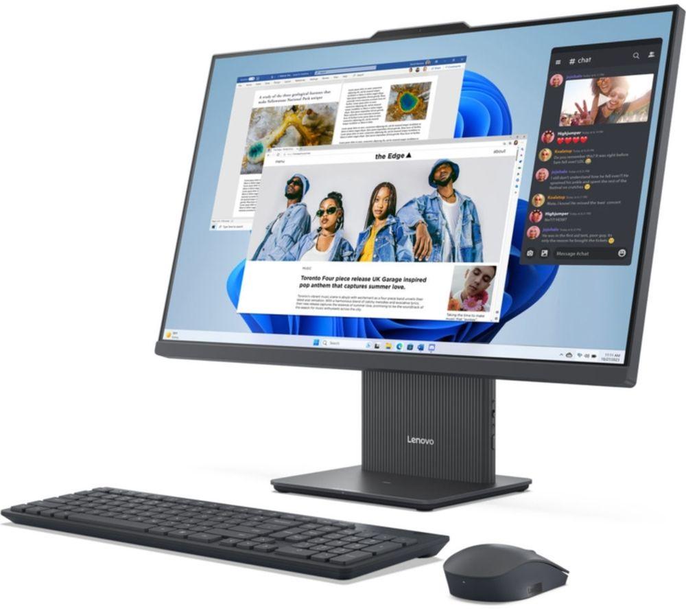 LENOVO IdeaCentre AIO 27" All-in-One PC - Intel&reg; Core&trade; i5, 1 TB SSD, Grey image number 7 of 10