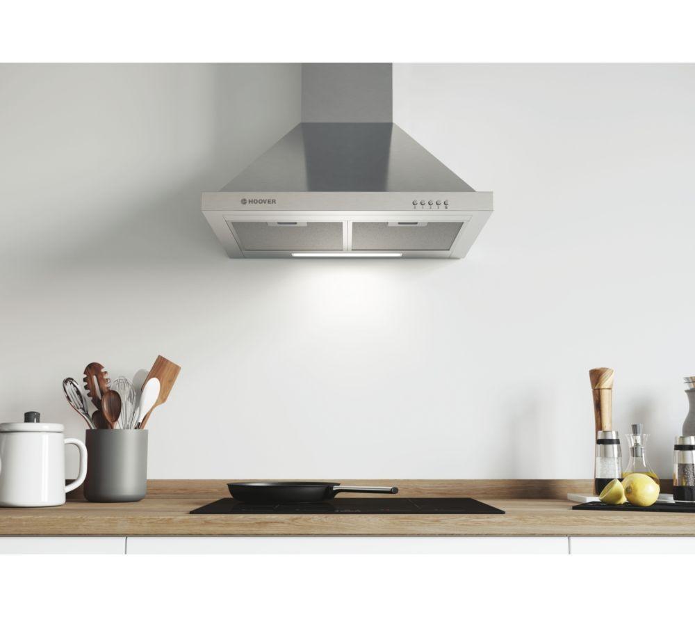 HOOVER HCE160X/1 Chimney Cooker Hood - White image number 2 of 3