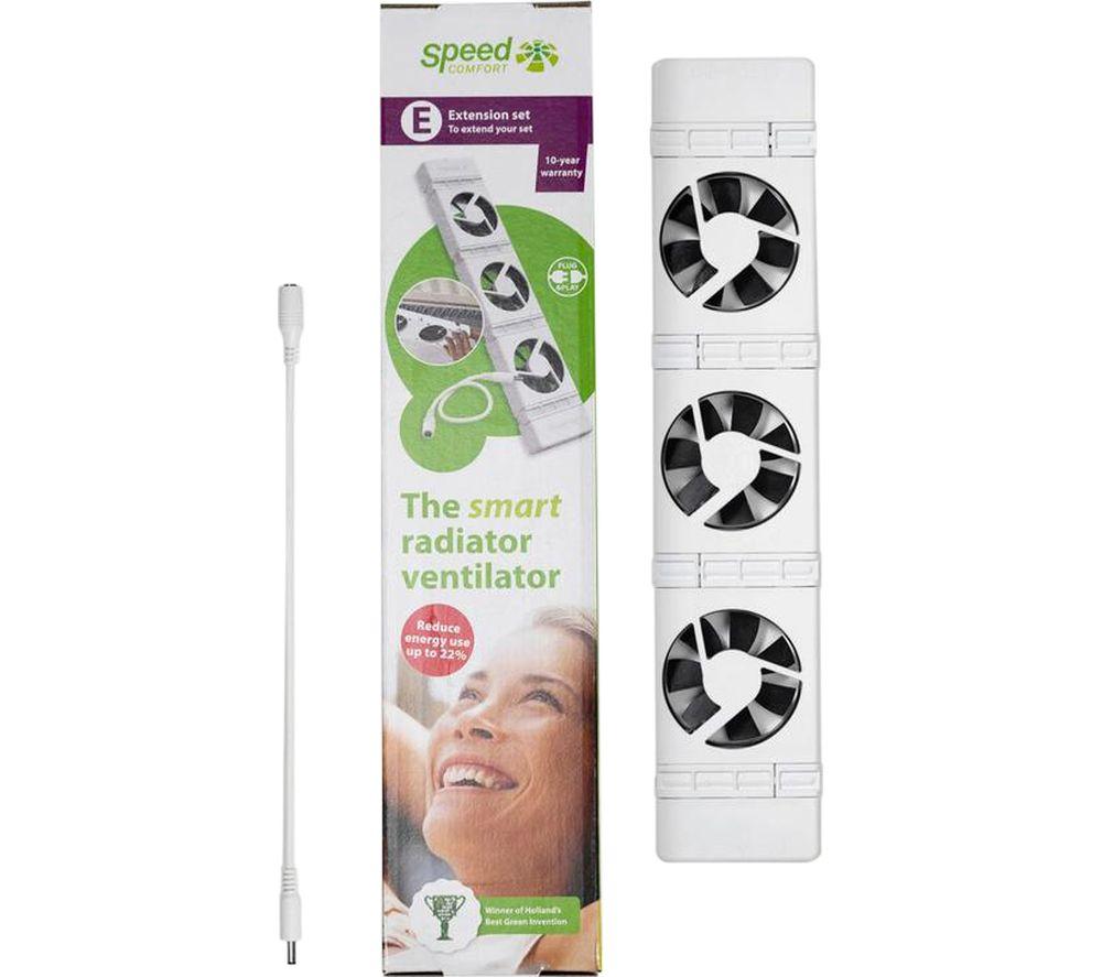 SPEEDCOMFORT Radiator Fan Extension Set - White image number 2 of 3