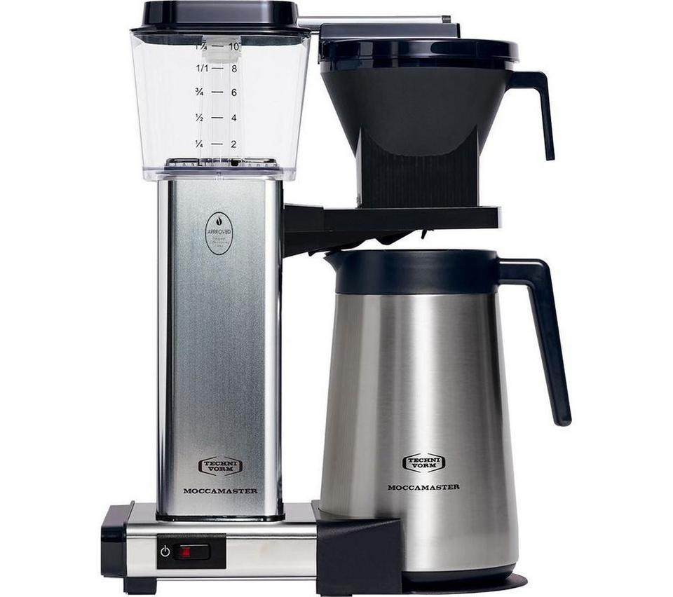 MOCCAMASTER KBGT 79411 Filter Coffee Machine - Silver