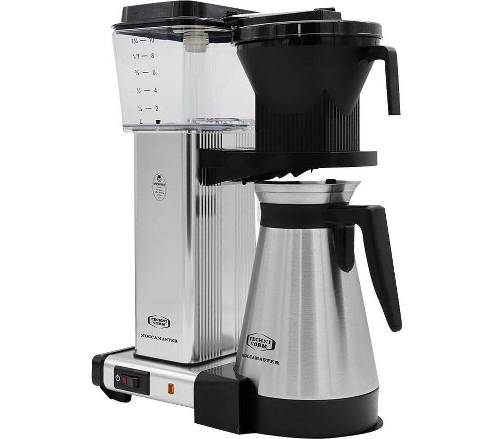 MOCCAMASTER KBGT 79411 Filter Coffee Machine - Silver image number 2 of 6