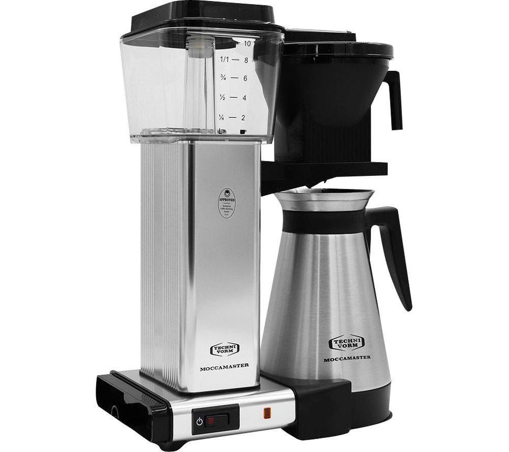 MOCCAMASTER KBGT 79411 Filter Coffee Machine - Silver image number 3 of 6