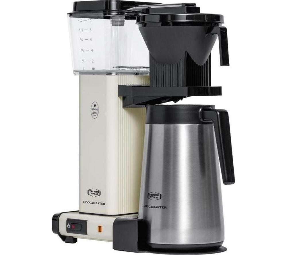 MOCCAMASTER KBGT 79414 Filter Coffee Machine - Off White image number 3 of 7