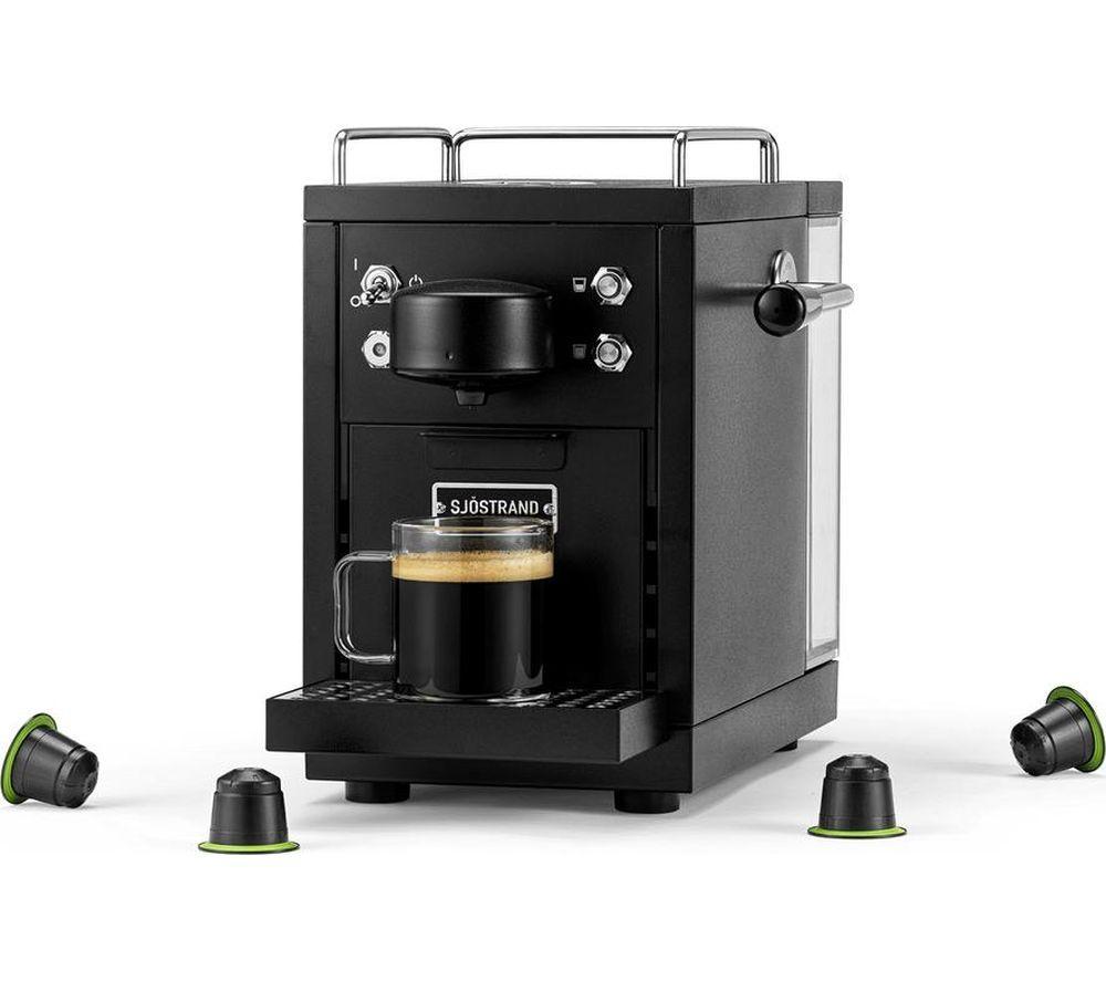 SJOSTRAND The Original Pod Coffee Machine - Black image number 7 of 8