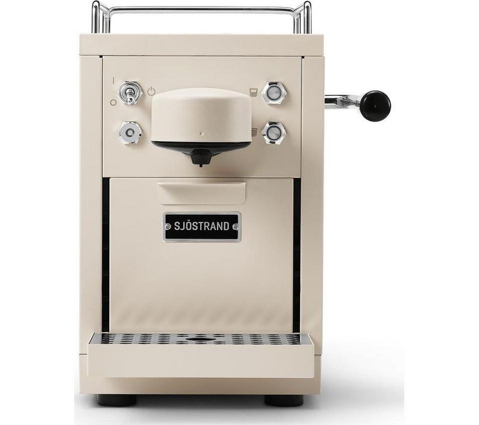 SJOSTRAND The Original Pod Coffee Machine - Beige