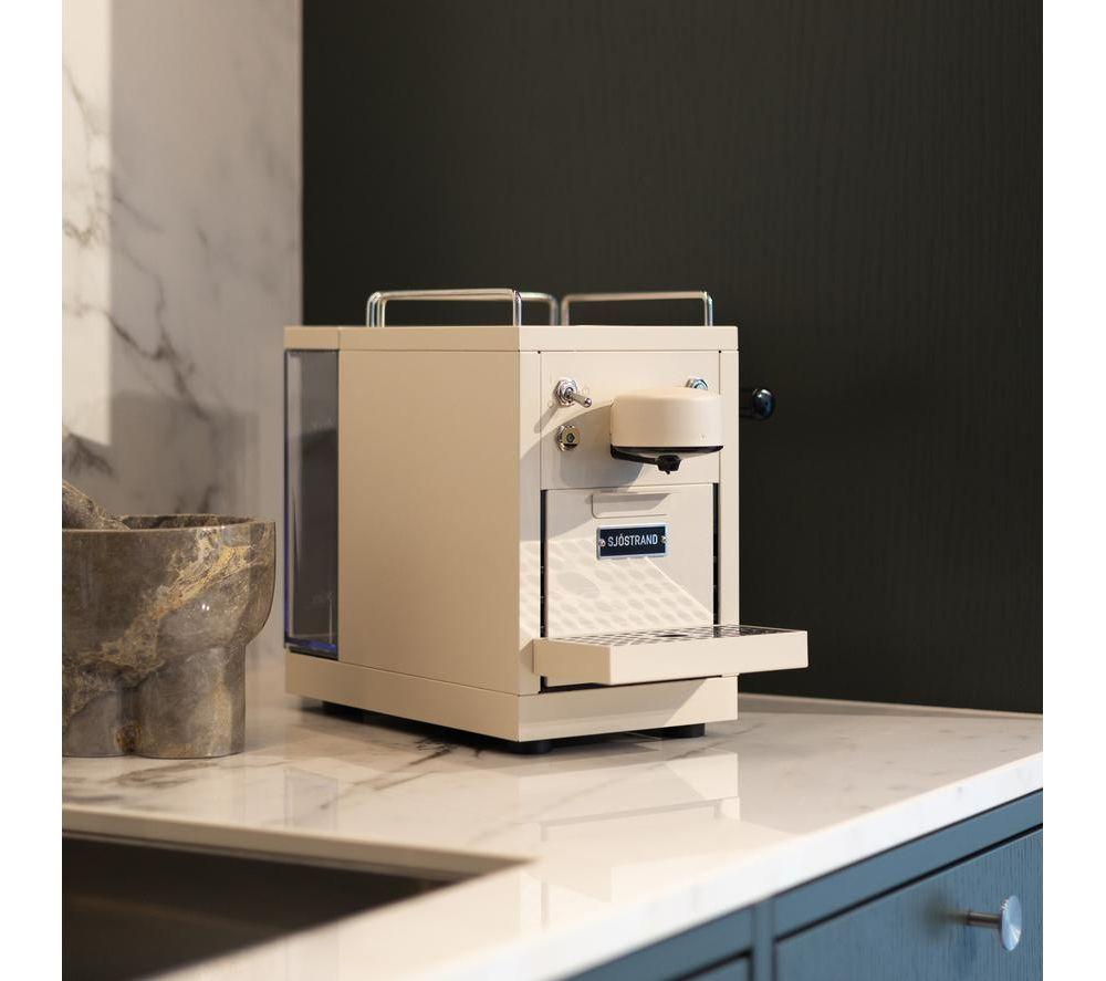 SJOSTRAND The Original Pod Coffee Machine - Beige image number 2 of 6