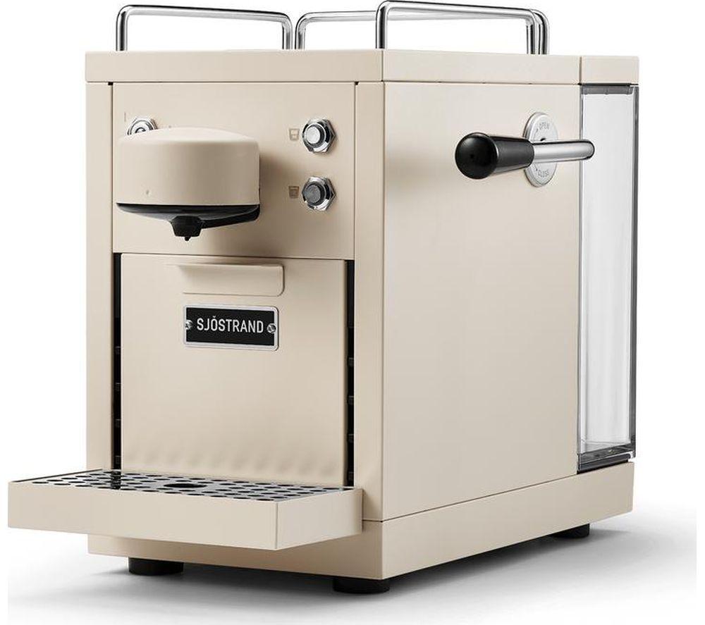 SJOSTRAND The Original Pod Coffee Machine - Beige image number 6 of 6
