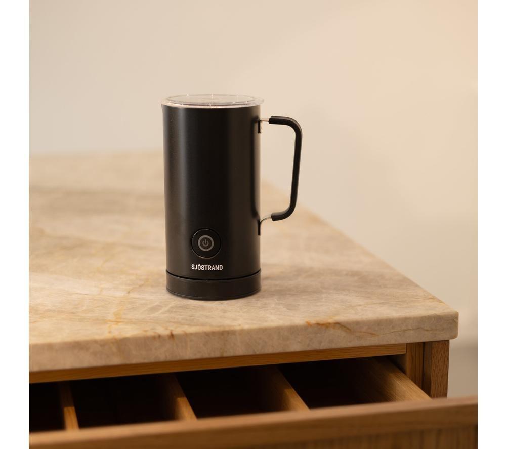 SJOSTRAND F1-BL-UK-A Electric Milk Frother - Black image number 3 of 5