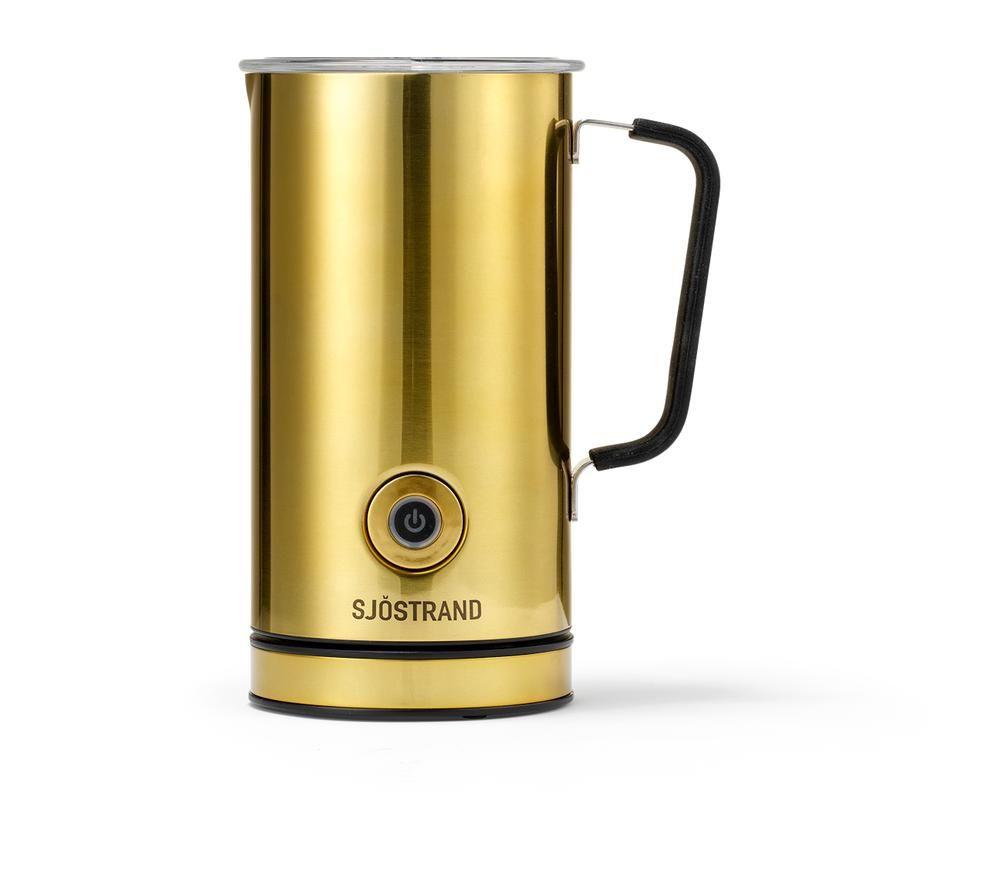 SJOSTRAND F1-BR-UK-A Electric Milk Frother - Brass image number 4 of 4