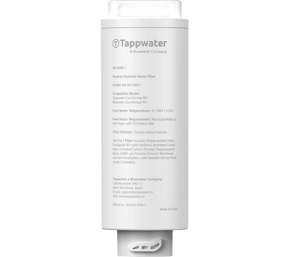Buy TAPPWATER TCT-N001M Countertop Refill Water Filter - White | Currys