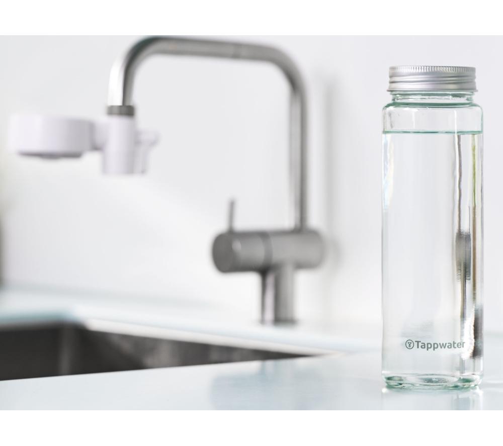 TAPPWATER EcoPro Compact Water Filter - Starter Pack, White image number 5 of 6