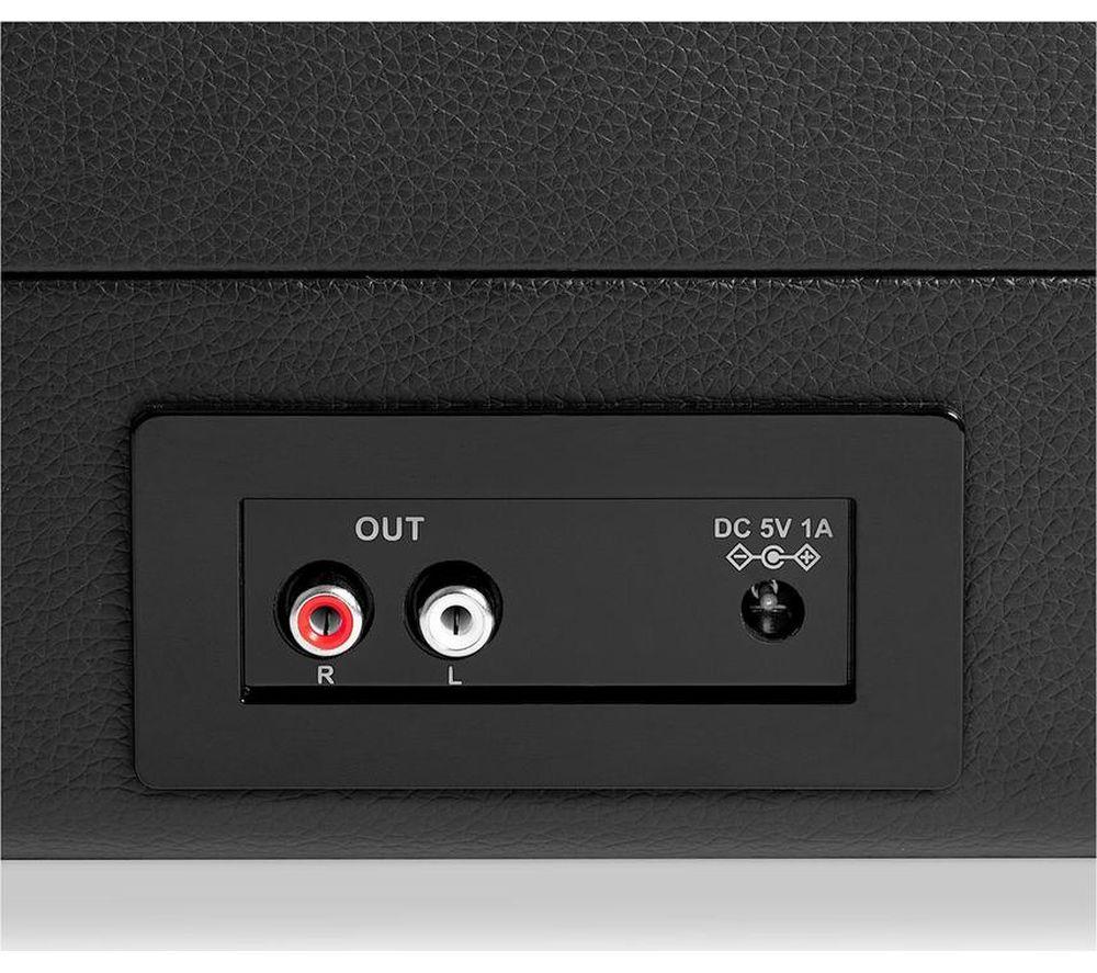 VICTROLA Journey+ Portable Belt Drive Bluetooth Turntable - Black image number 2 of 8