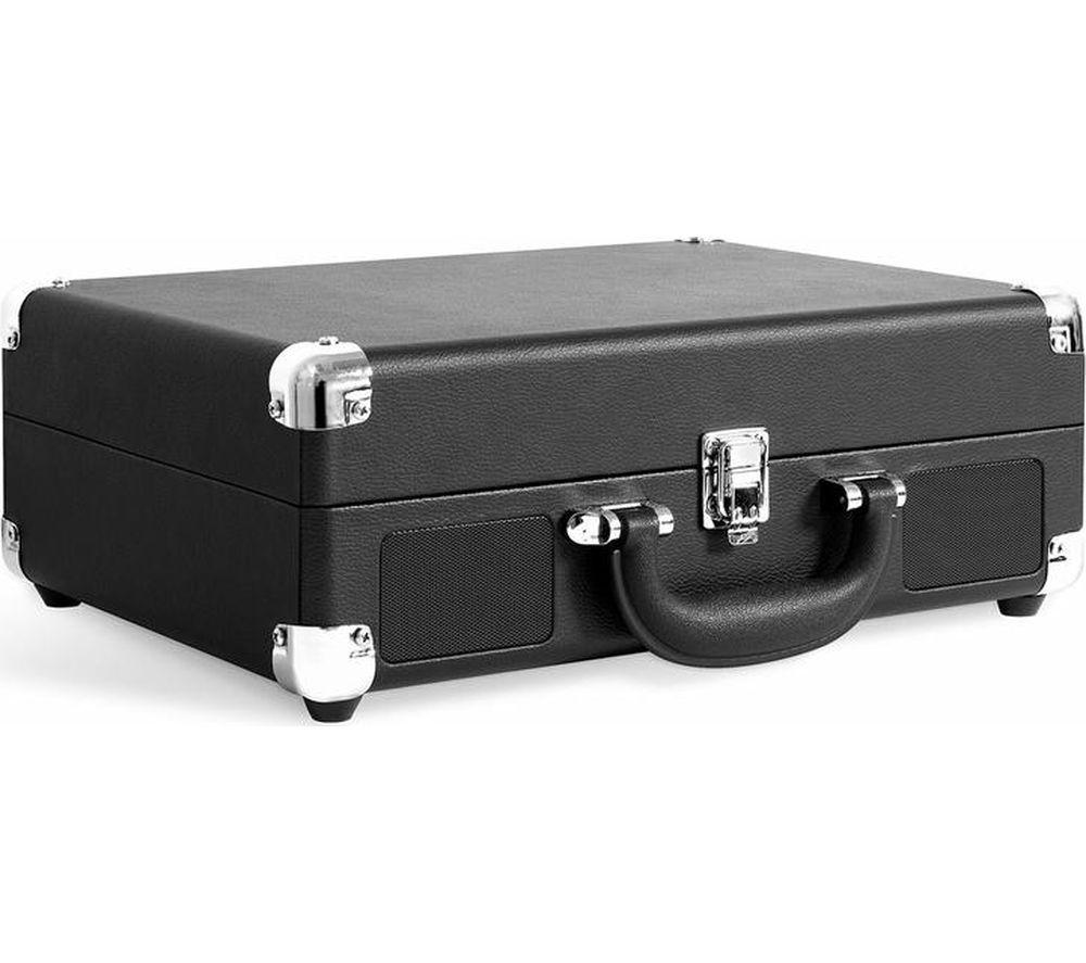 VICTROLA Journey+ Portable Belt Drive Bluetooth Turntable - Black image number 3 of 8
