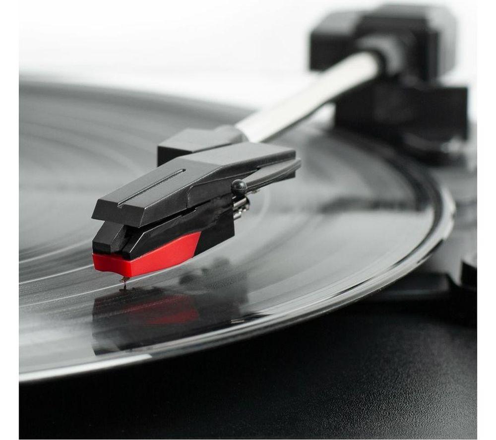 VICTROLA Journey+ Portable Belt Drive Bluetooth Turntable - Black image number 5 of 8