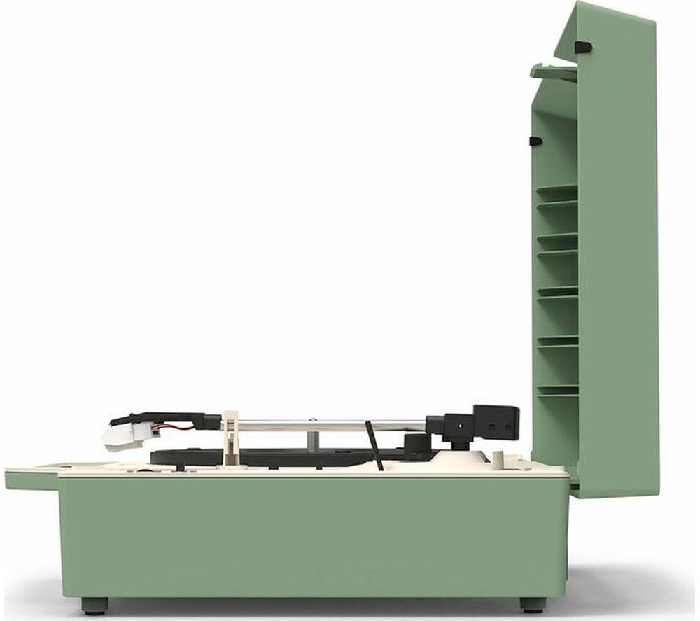 VICTROLA Re-Spin Portable Belt Drive Bluetooth Turntable - Basil Green image number 2 of 11