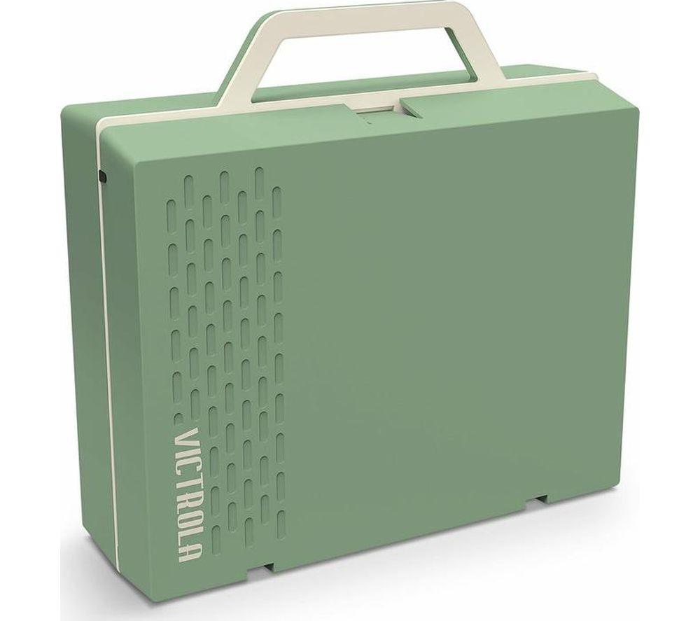 VICTROLA Re-Spin Portable Belt Drive Bluetooth Turntable - Basil Green image number 5 of 11