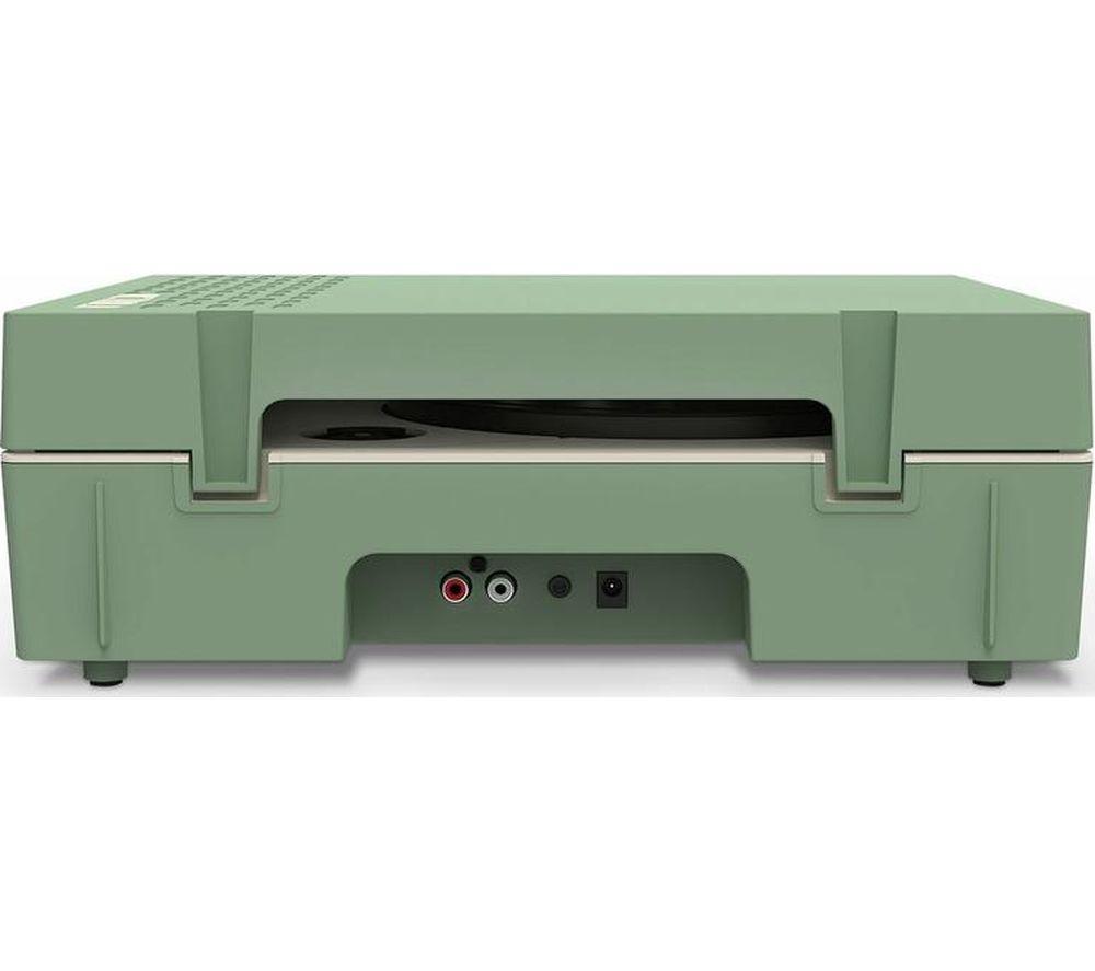 VICTROLA Re-Spin Portable Belt Drive Bluetooth Turntable - Basil Green image number 8 of 11