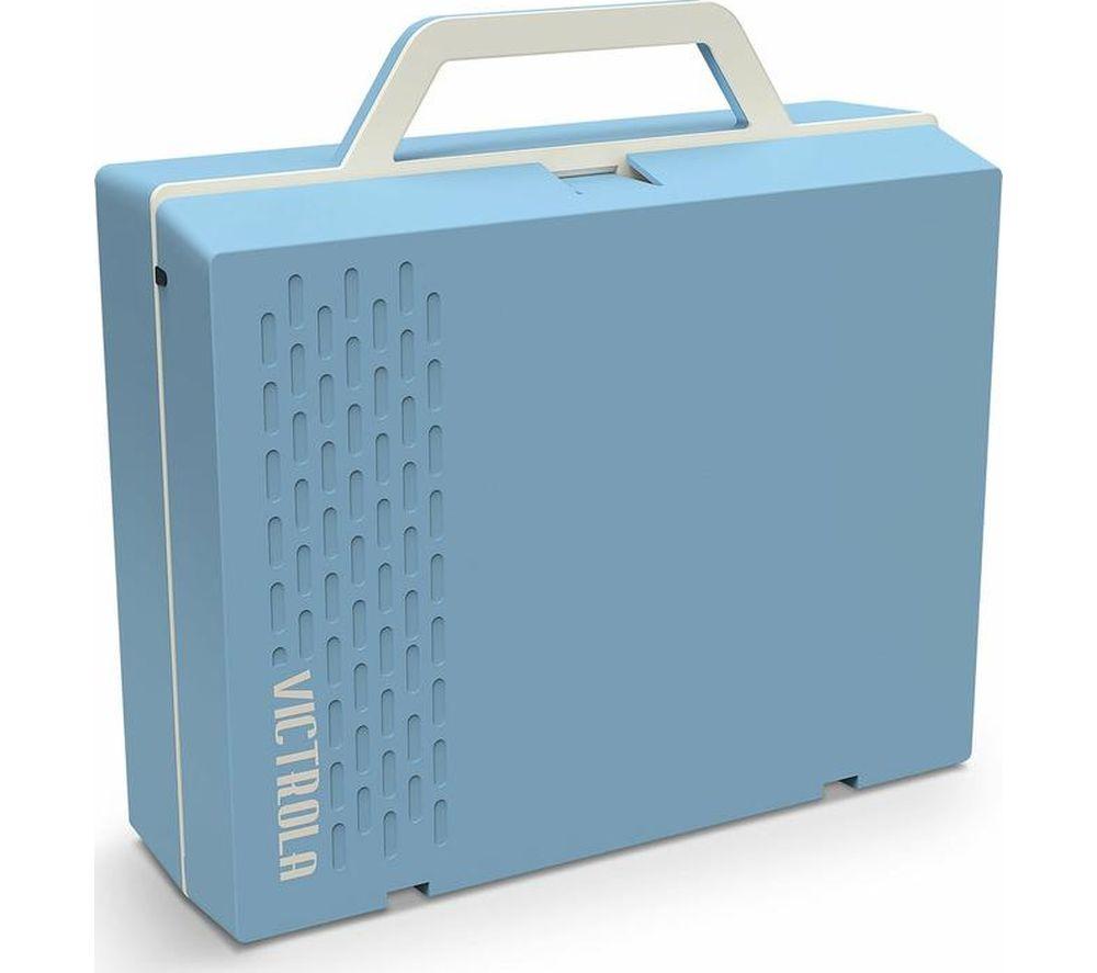 VICTROLA Re-Spin Portable Belt Drive Bluetooth Turntable - Light Blue image number 5 of 12