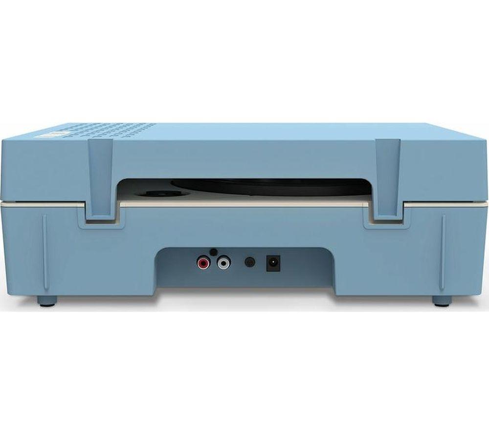 VICTROLA Re-Spin Portable Belt Drive Bluetooth Turntable - Light Blue image number 8 of 12