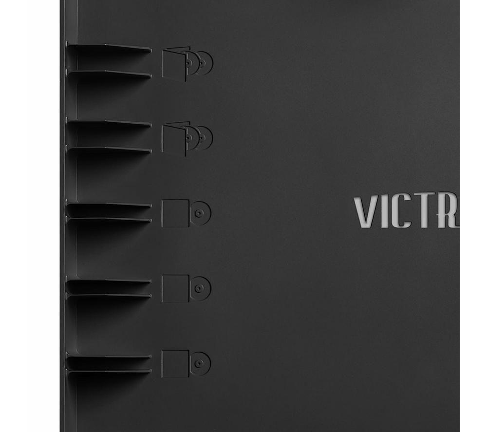 VICTROLA Revolution Go Portable Belt Drive Bluetooth Turntable - Black image number 7 of 11