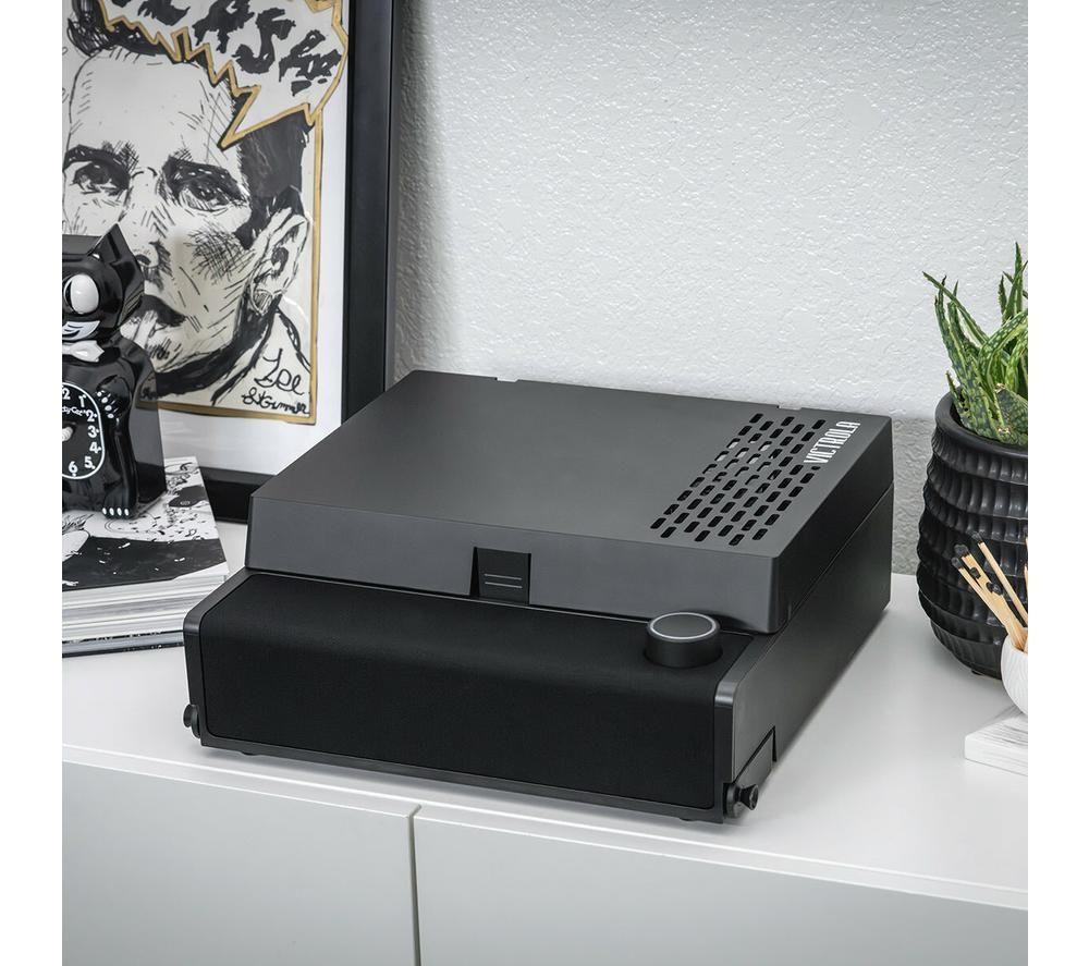 VICTROLA Revolution Go Portable Belt Drive Bluetooth Turntable - Black image number 11 of 11