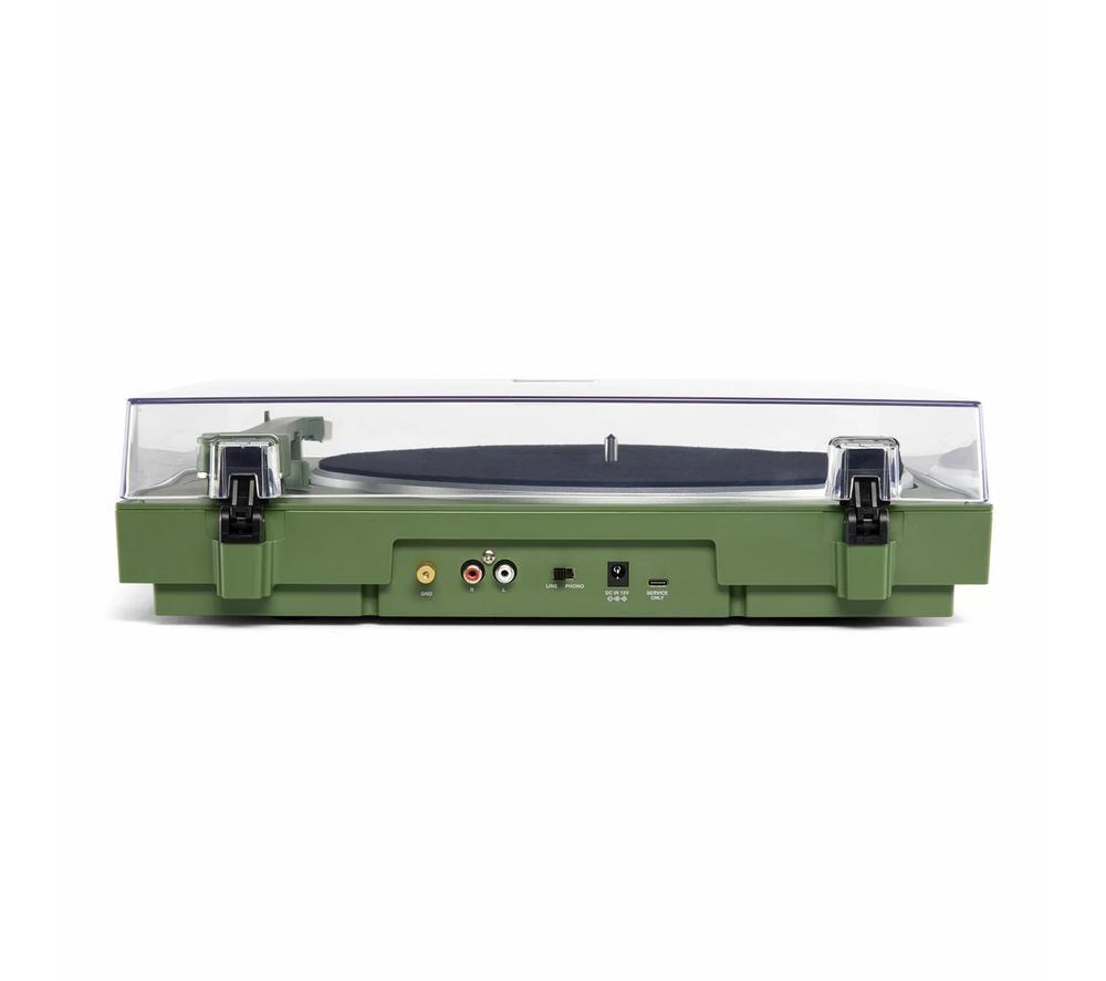 VICTROLA Automatic VPT-800 Belt Drive Bluetooth Turntable - Matte Green image number 4 of 5