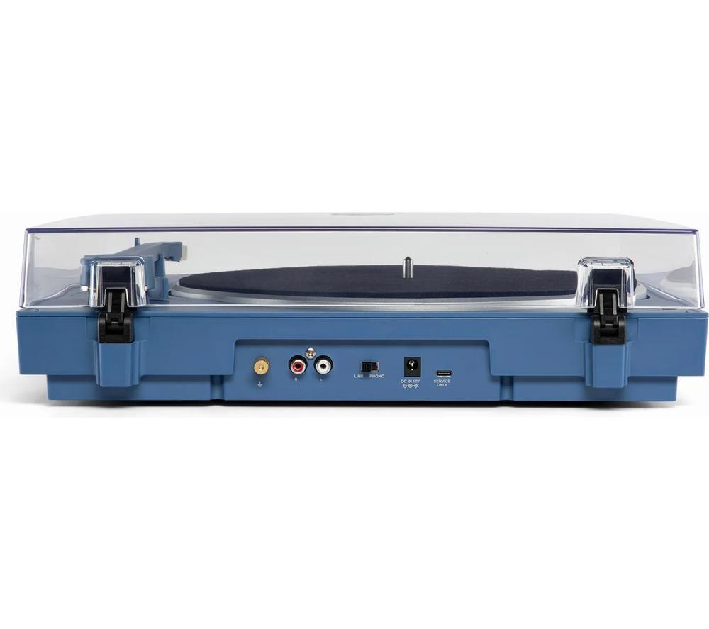 VICTROLA Automatic VPT-800 Belt Drive Bluetooth Turntable - Blue image number 6 of 11