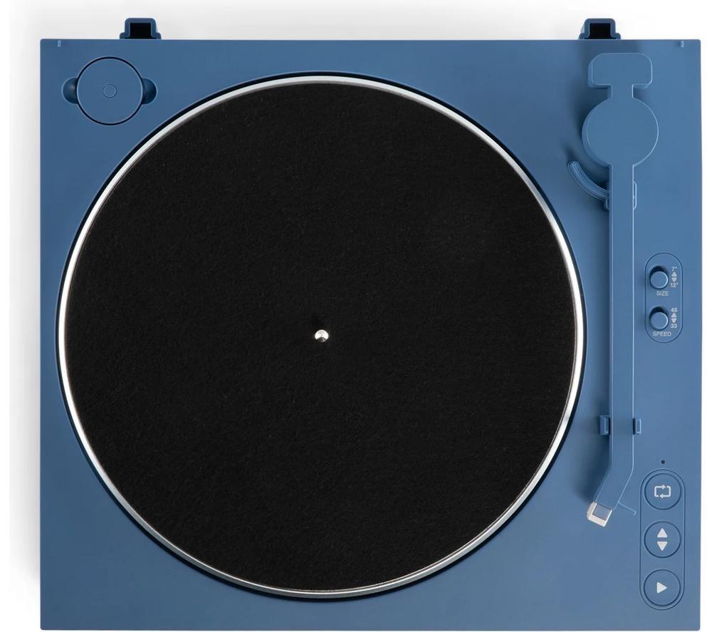 VICTROLA Automatic VPT-800 Belt Drive Bluetooth Turntable - Blue image number 9 of 11