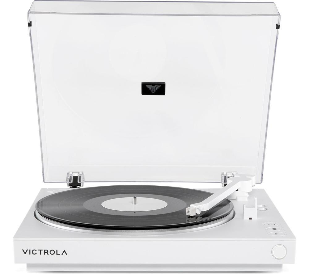 Victrola Automatic Vpt-800 Belt Drive Bluetooth Turntable - Matt White, White