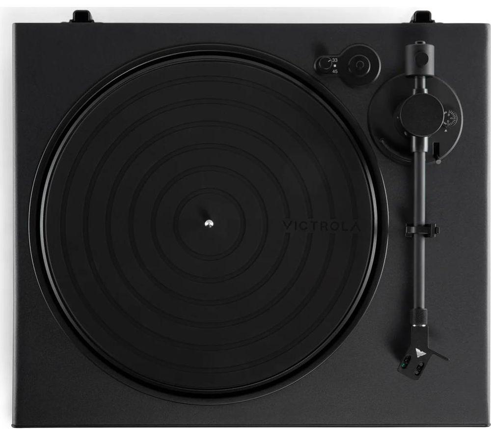 VICTROLA Wave VPT-1520 Belt Drive Bluetooth Turntable - Black image number 4 of 7