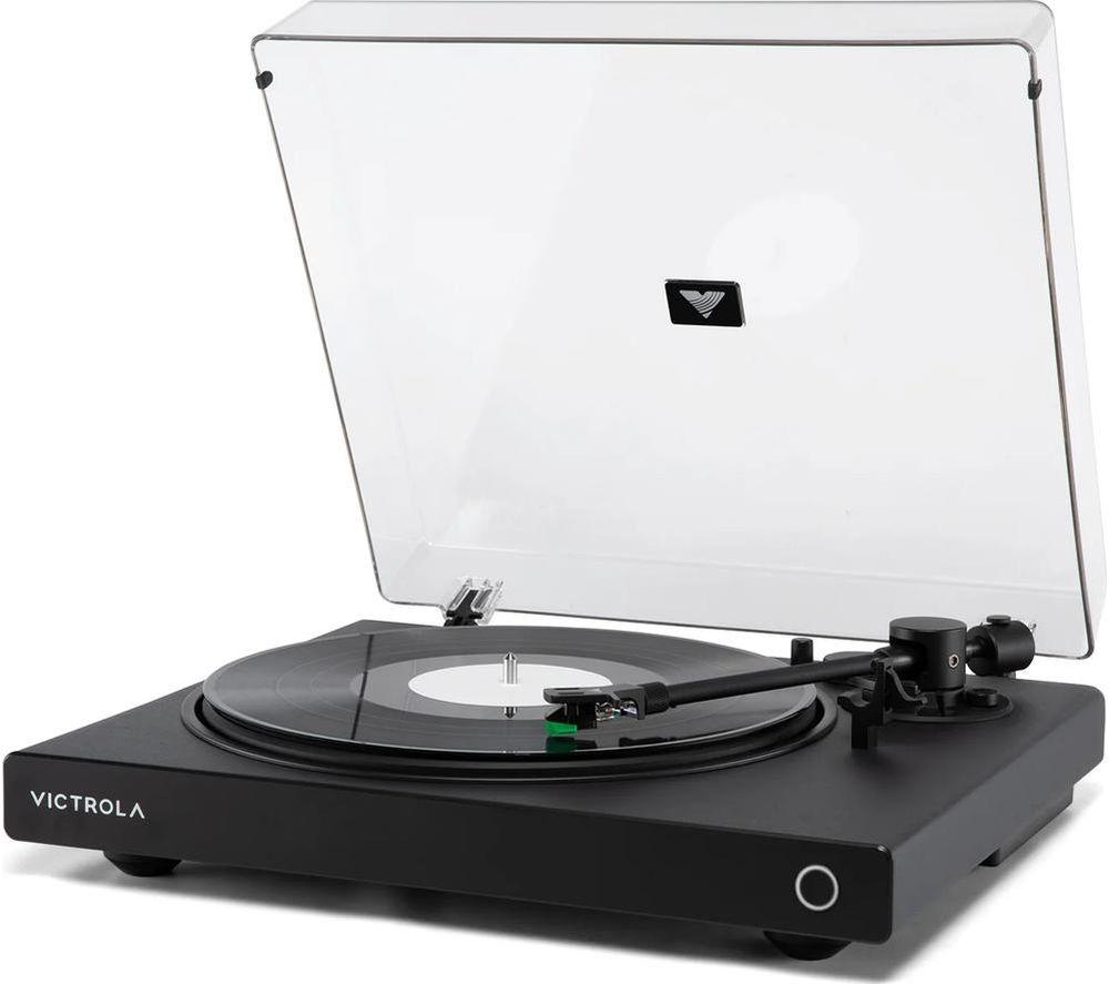 VICTROLA Wave VPT-1520 Belt Drive Bluetooth Turntable - Black image number 7 of 7