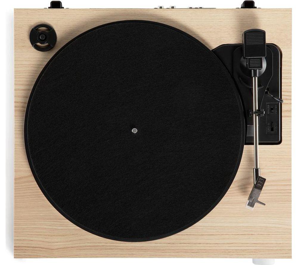 VICTROLA Harmony Belt Drive Bluetooth Turntable & Speakers - Natural image number 3 of 4