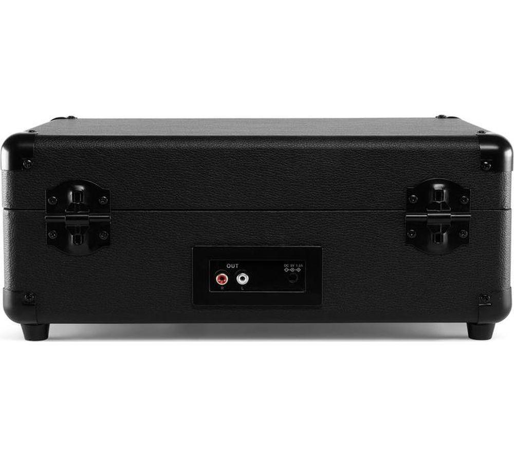 VICTROLA Journey Glow Portable Belt Drive Bluetooth Turntable - Black image number 8 of 11