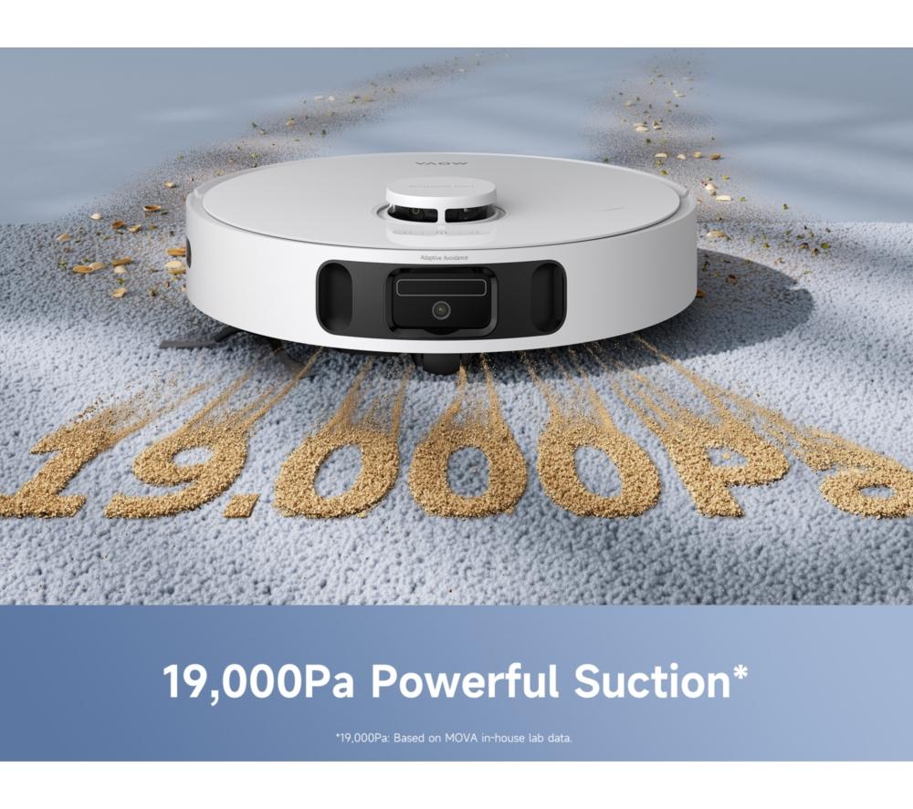 MOVA E40 Ultra Robot Vacuum Cleaner - White image number 4 of 11