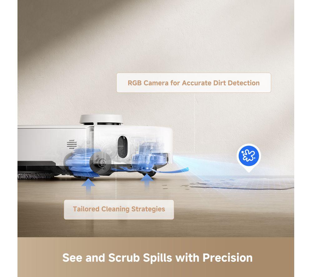 MOVA P50 Pro Ultra Robot Vacuum Cleaner - White image number 8 of 9