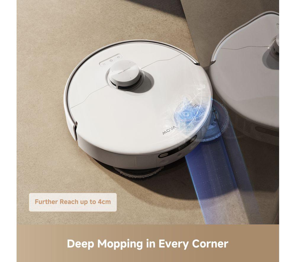 MOVA P50 Pro Ultra Robot Vacuum Cleaner - White image number 9 of 9