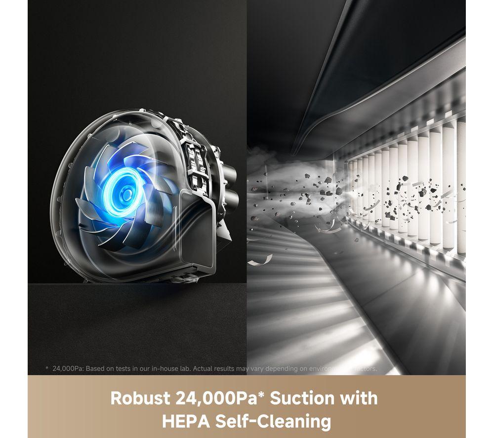 MOVA V50 Ultra Complete Robot Vacuum Cleaner - Black image number 2 of 10
