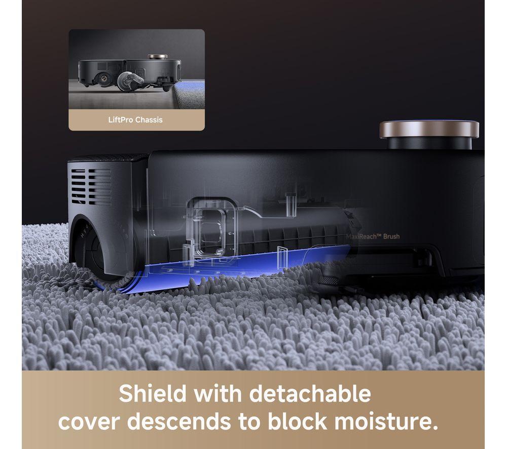 MOVA Z60 Ultra Roller Complete Robot Vacuum Cleaner - Black image number 8 of 10