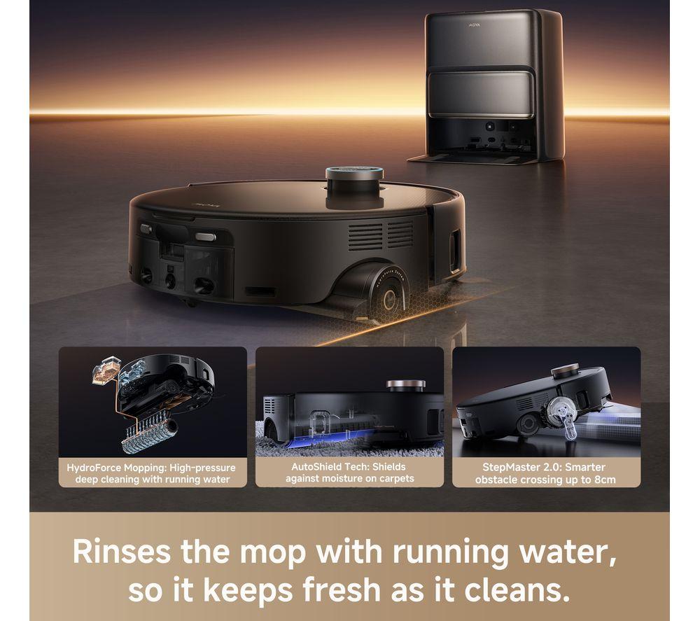 MOVA Z60 Ultra Roller Complete Robot Vacuum Cleaner - Black image number 10 of 10