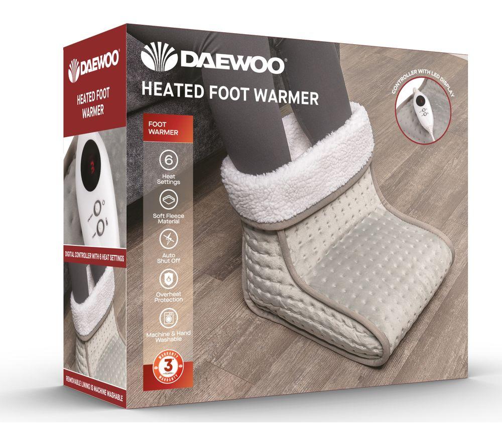 DAEWOO HEA1982GE Foot Warmer - Grey image number 3 of 3