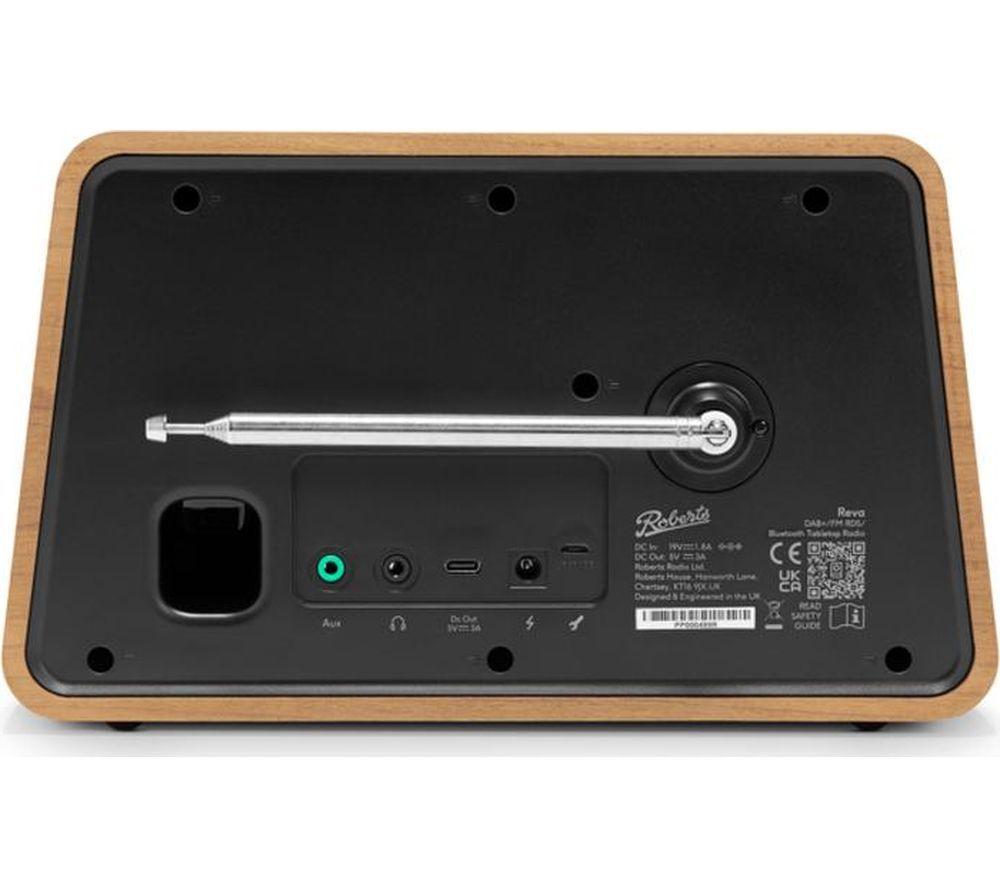 ROBERTS Reva DAB+/FM Retro Bluetooth Radio - Cherry image number 4 of 5