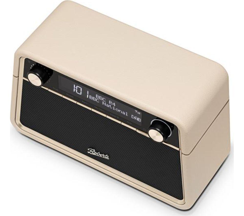 ROBERTS Reva DAB+/FM Retro Bluetooth Radio - Pastel Cream image number 2 of 5