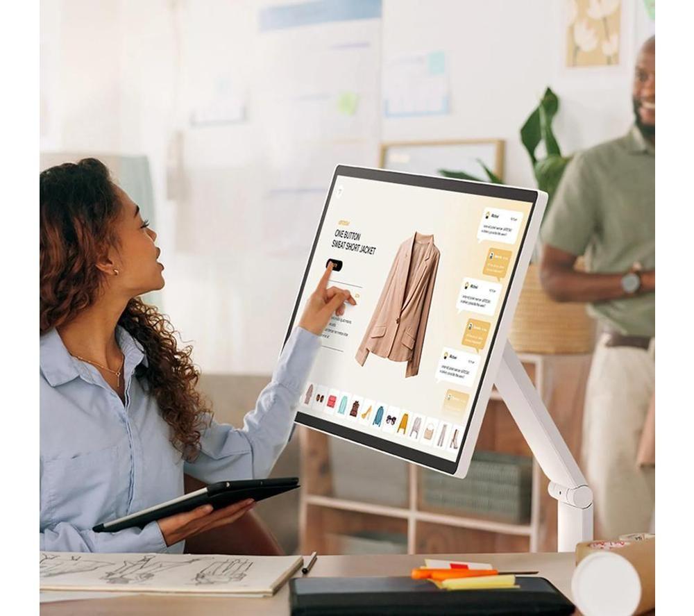 LG Swing U8 32U889SA-W.AEK 4K Ultra HD 32" IPS LCD Smart Monitor - White image number 9 of 10
