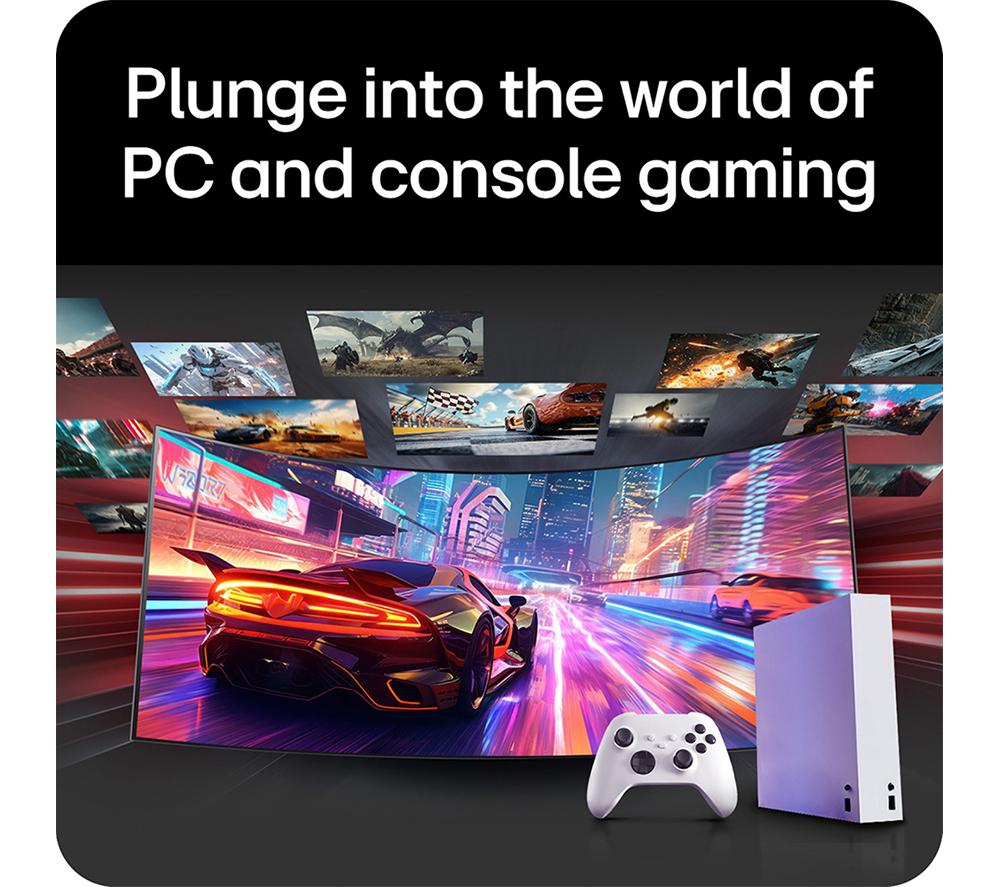 LG UltraGear GX9 34GX900A-B Quad HD 34" Curved WOLED Gaming Monitor - Black image number 8 of 22