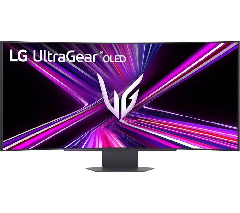 LG UltraGear 45GX900A-B Wide Quad HD 45" Curved OLED Smart Gaming Monitor - Black image number 2 of 15