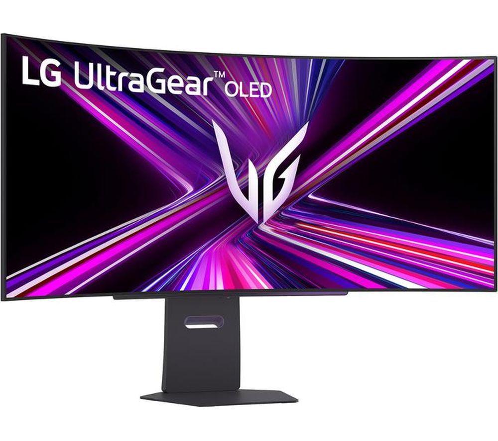 LG UltraGear 45GX900A-B Wide Quad HD 45" Curved OLED Smart Gaming Monitor - Black image number 3 of 15